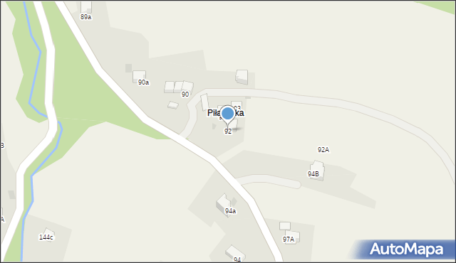 Rdzawka, Rdzawka, 92, mapa Rdzawka