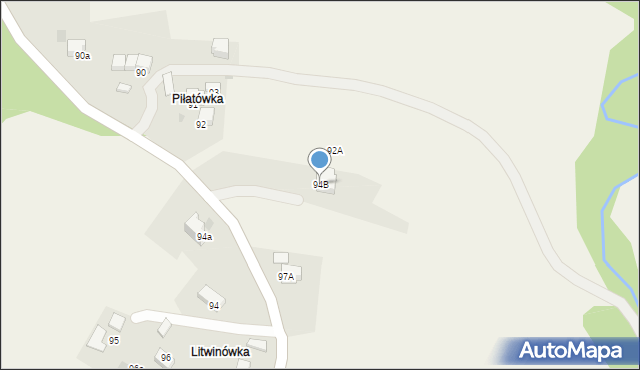 Rdzawka, Rdzawka, 94B, mapa Rdzawka