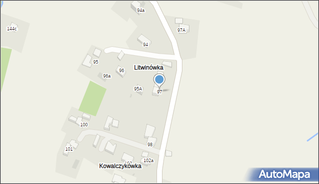 Rdzawka, Rdzawka, 97, mapa Rdzawka