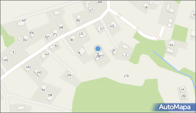 Rdziostów, Rdziostów, 139, mapa Rdziostów
