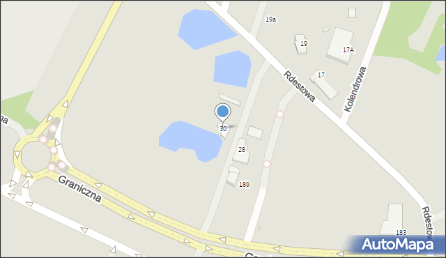 Wrocław, Rdestowa, 30, mapa Wrocławia