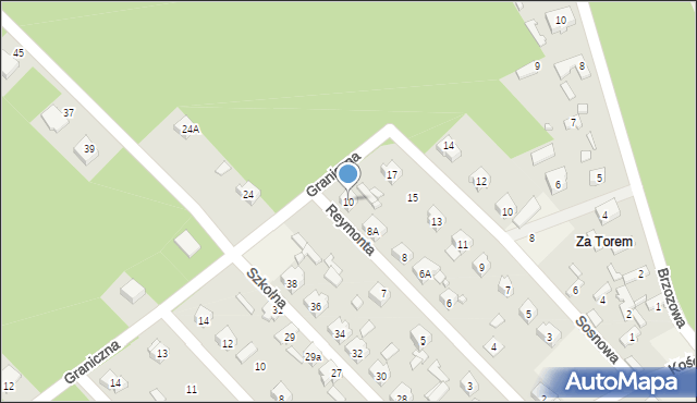 Bełchów, Reymonta Władysława, 10, mapa Bełchów