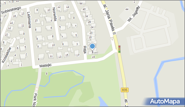 Biłgoraj, Reja Mikołaja, 2, mapa Biłgoraj