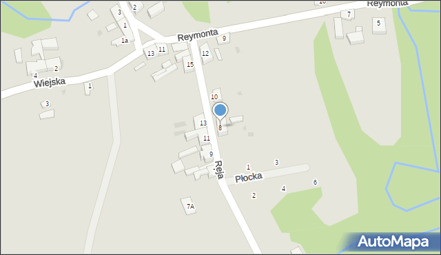 Bobolice, Reja Mikołaja, 8, mapa Bobolice