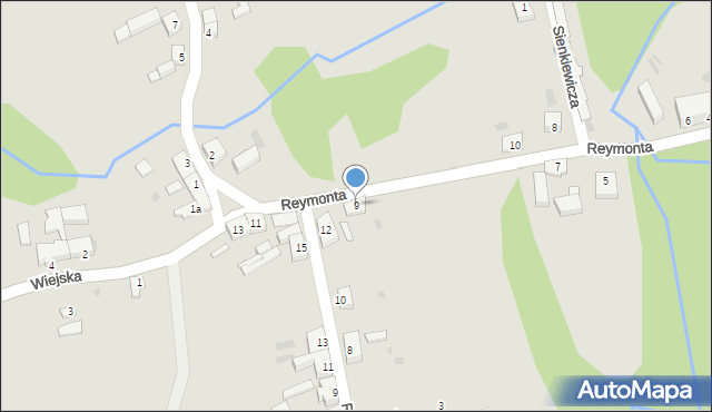 Bobolice, Reymonta Władysława, 9, mapa Bobolice