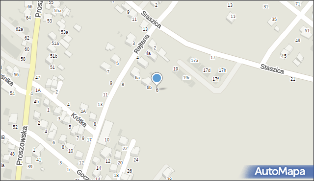 Bochnia, Rejtana Tadeusza, 6, mapa Bochni