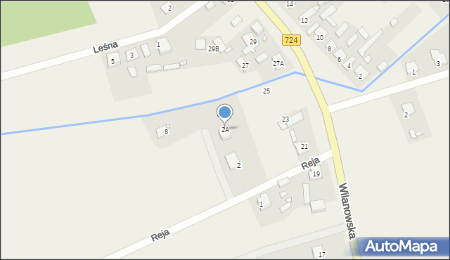 Brześce, Reja Mikołaja, 2A, mapa Brześce