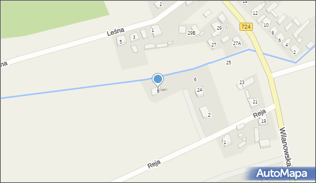 Brześce, Reja Mikołaja, 8, mapa Brześce