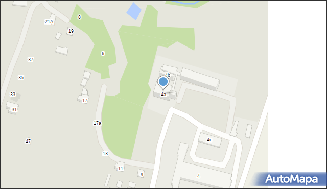 Bychawa, Reymonta Władysława, 4a, mapa Bychawa