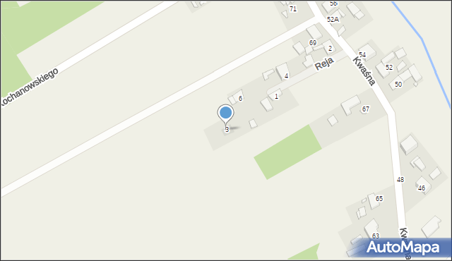 Chróścice, Reja Mikołaja, 3, mapa Chróścice