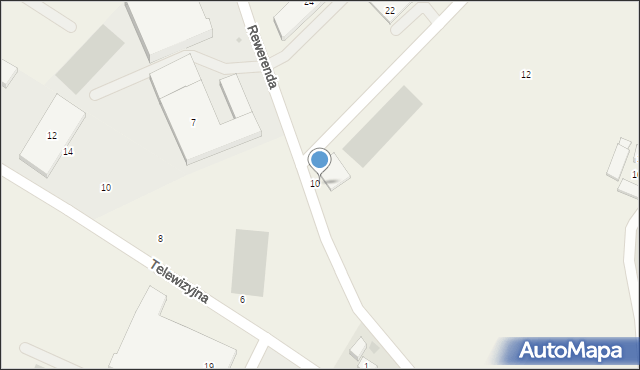 Chwaszczyno, Rewerenda, 5, mapa Chwaszczyno