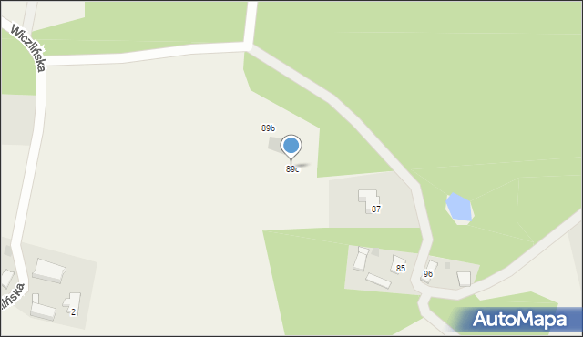 Chwaszczyno, Rewerenda, 89c, mapa Chwaszczyno