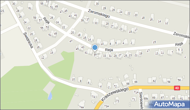 Głuchołazy, Reja Mikołaja, 37, mapa Głuchołazy