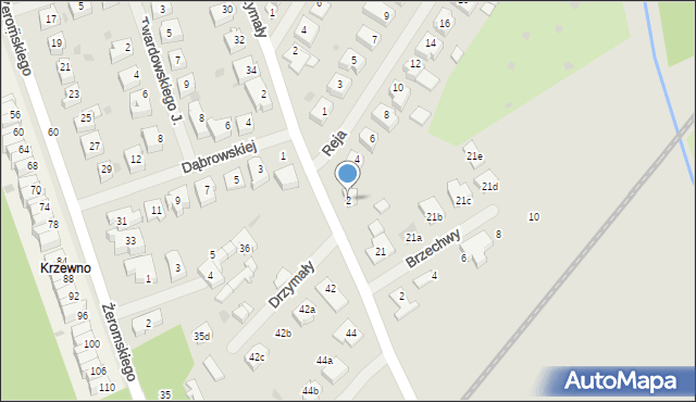 Goleniów, Reja Mikołaja, 2, mapa Goleniów