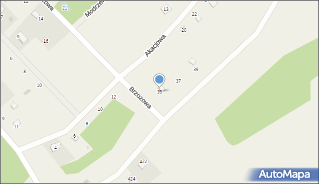 Gołubie, Rekreacyjna, 35, mapa Gołubie