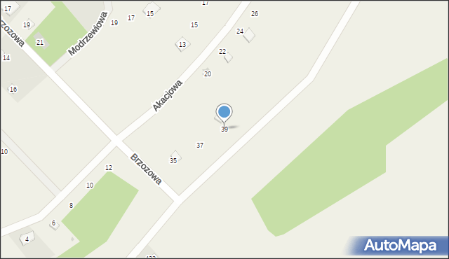 Gołubie, Rekreacyjna, 39, mapa Gołubie