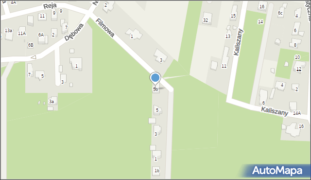 Granica, Reja Mikołaja, 5b, mapa Granica