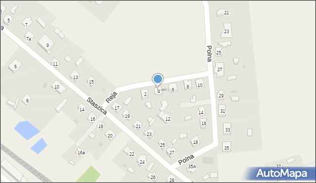 Iłowo-Osada, Reja Mikołaja, 4, mapa Iłowo-Osada