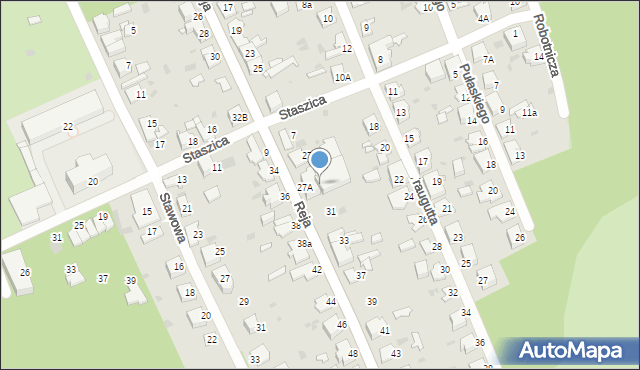 Jaworzno, Reja Mikołaja, 29, mapa Jaworzno
