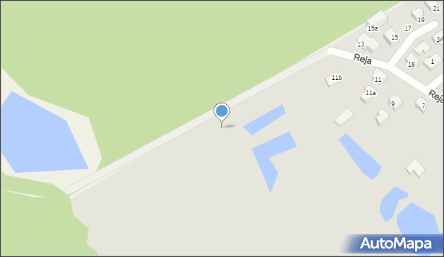 Kartuzy, Reja Mikołaja, 11c, mapa Kartuzy