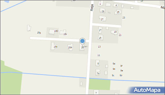 Kąty, Reja Mikołaja, 16, mapa Kąty