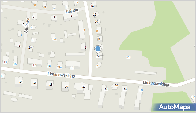 Kętrzyn, Reymonta Władysława, 2a, mapa Kętrzyn