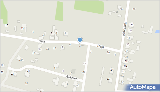 Kłobuck, Reja Mikołaja, 4, mapa Kłobuck