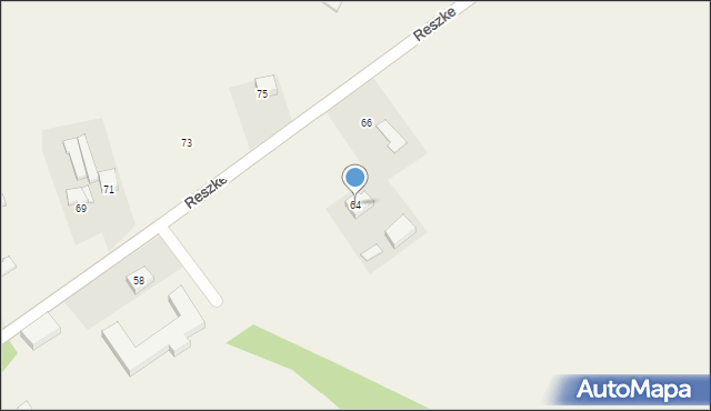 Kłobukowice, Reszke Edwarda, 64, mapa Kłobukowice