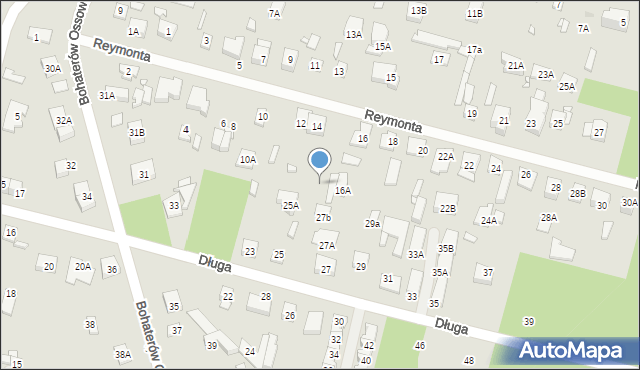 Kobyłka, Reymonta Władysława, 14c, mapa Kobyłka