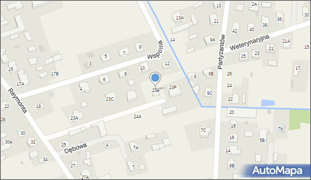 Kotuń, Reymonta Władysława, 23e, mapa Kotuń