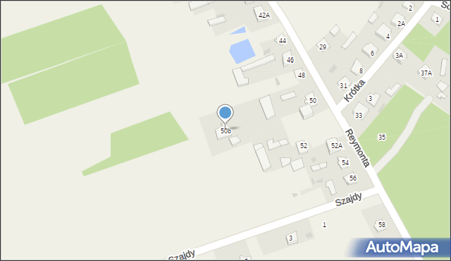 Kotuń, Reymonta Władysława, 50b, mapa Kotuń