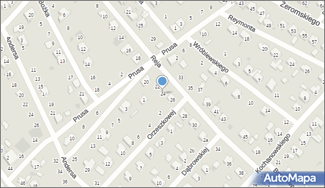 Krapkowice, Reja Mikołaja, 24, mapa Krapkowice