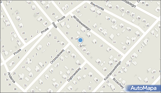 Krapkowice, Reja Mikołaja, 39, mapa Krapkowice