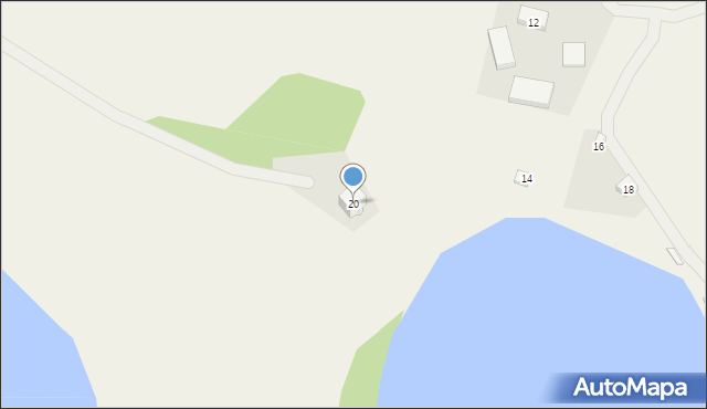 Łapalice, Rekowska, 20, mapa Łapalice