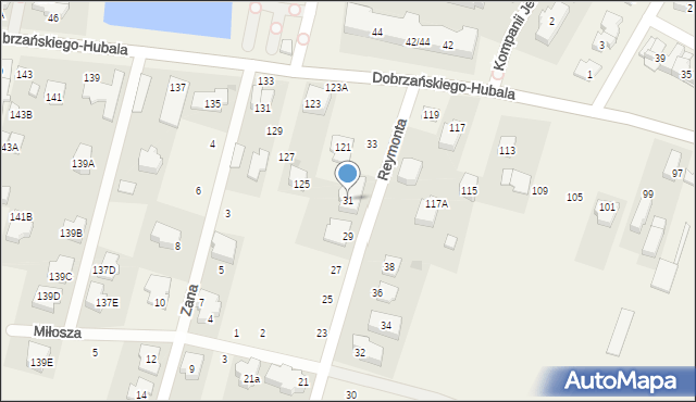Latchorzew, Reymonta Władysława, 31, mapa Latchorzew