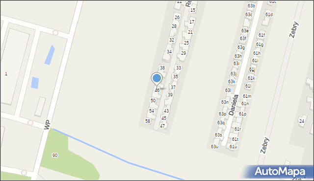 Lesznowola, Renifera Rudolfa, 46, mapa Lesznowola