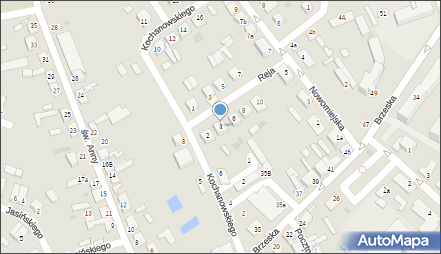 Lubraniec, Reja Mikołaja, 4, mapa Lubraniec