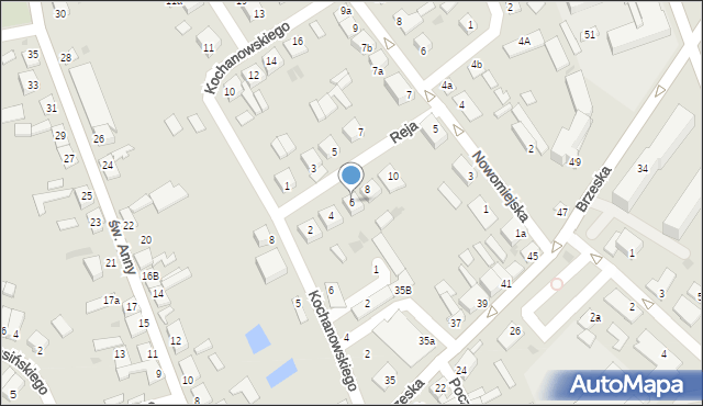 Lubraniec, Reja Mikołaja, 6, mapa Lubraniec