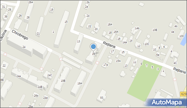 Marki, Rejtana Tadeusza, 19, mapa Marki