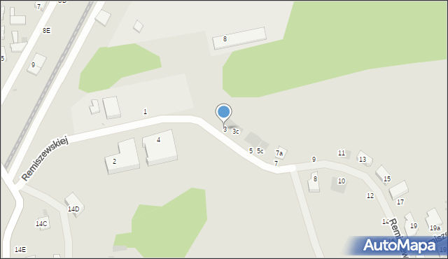 Międzychód, Remiszewskiej Teresy, 3, mapa Międzychód