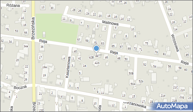 Mysłowice, Reja Mikołaja, 44, mapa Mysłowice