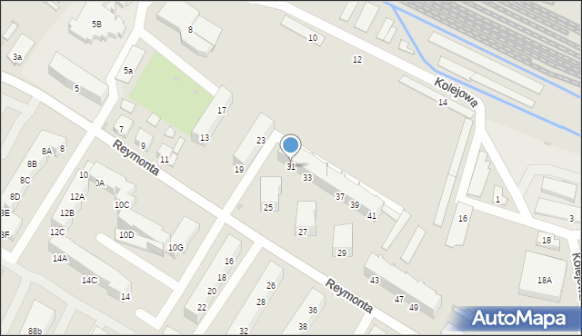 Namysłów, Reymonta Władysława, 31, mapa Namysłów