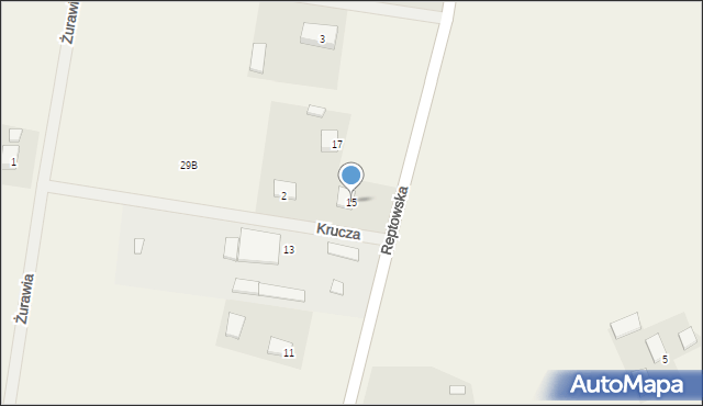 Nowy Dwór, Reptowska, 15, mapa Nowy Dwór