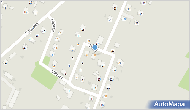 Opatów, Reja Mikołaja, 8, mapa Opatów