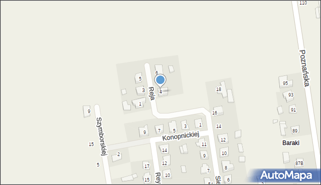 Opatów, Reja Mikołaja, 4, mapa Opatów