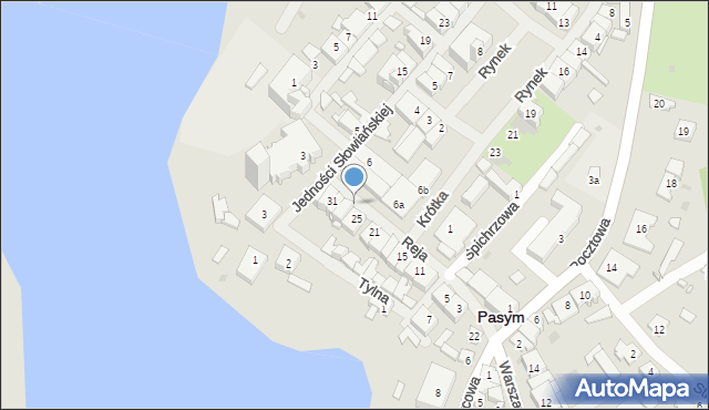 Pasym, Reja Mikołaja, 4, mapa Pasym