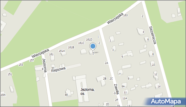 Piotrków Trybunalski, Rejsowa, 2, mapa Piotrków Trybunalski