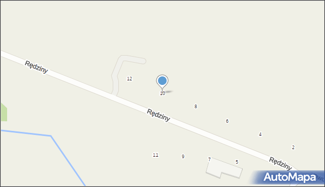 Pisary, Rędziny, 10, mapa Pisary