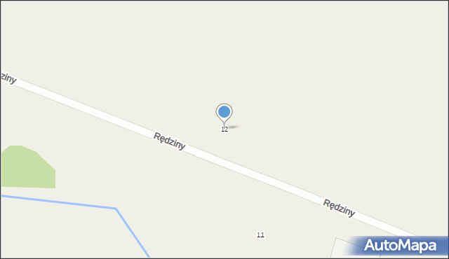 Pisary, Rędziny, 12, mapa Pisary