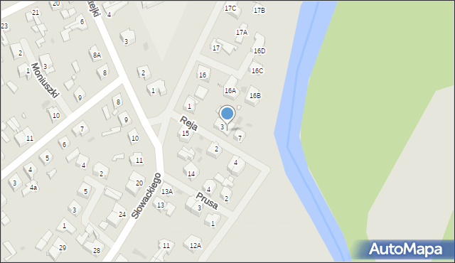 Płoty, Reja Mikołaja, 5, mapa Płoty